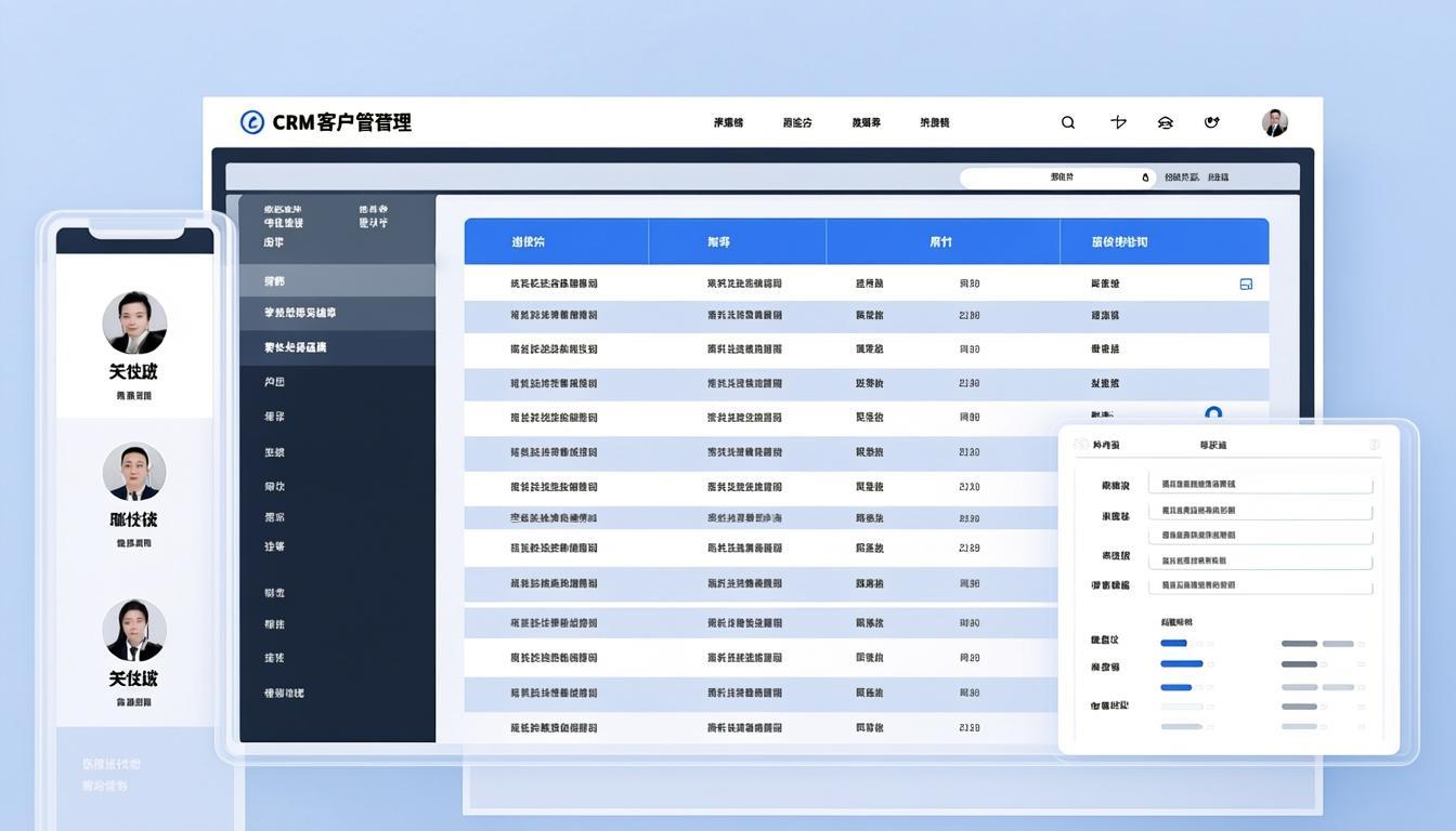 会员积分CRM系统界面